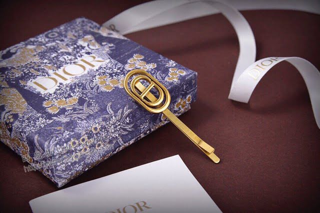 Dior飾品 迪奧經典熱銷款CD字母髮夾 Dior頭飾  zgd1129
